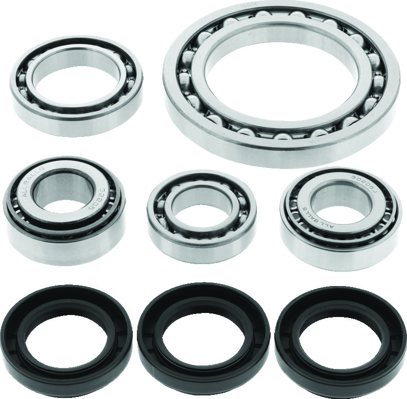 QuadBoss Front Diff Bearing & Seal Kit for 01-02 Arctic Cat 250 - For 01-02 Arctic Cat 250 4x4 Front Differential - Click Image to Close