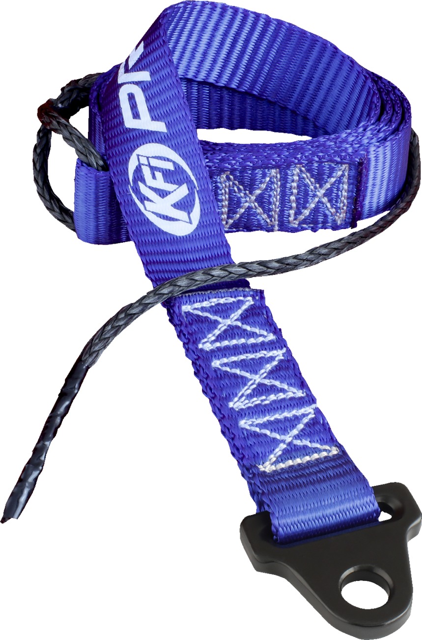 KFI Plow Strap 64" Heavy Duty Winch Lift Strap Blue - Click Image to Close