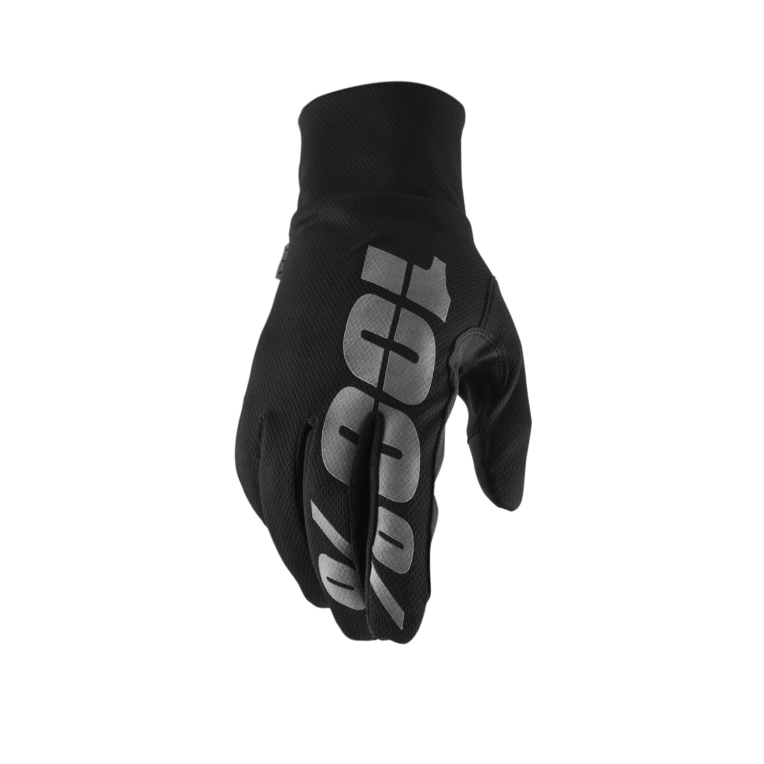 100 Percent Hydromatic Gloves Black Large - Weatherproof large black gloves for universal use - Click Image to Close