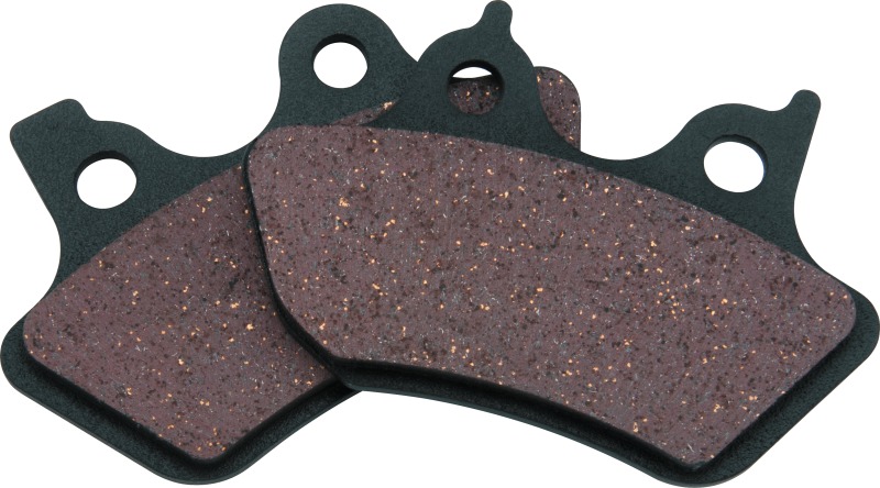TwinPower Organic Brake Pads Front & Rear Fits 00-07 Softail Dyna XL - Click Image to Close