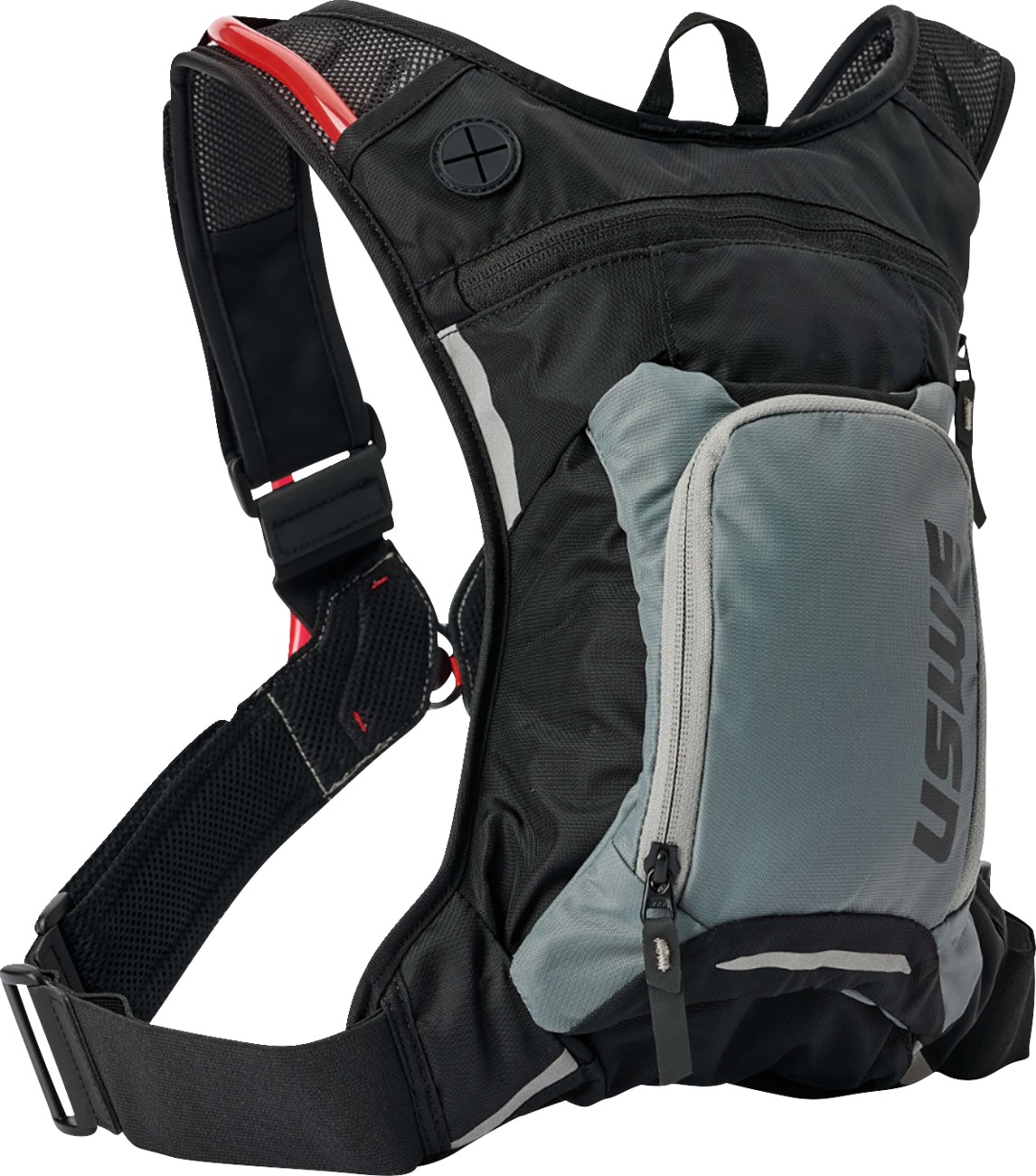 USWE Moto Hydro 3L Hydration Pack Black Adventure Fit - Hydration pack, 3L storage, 2L bladder, Black - Click Image to Close