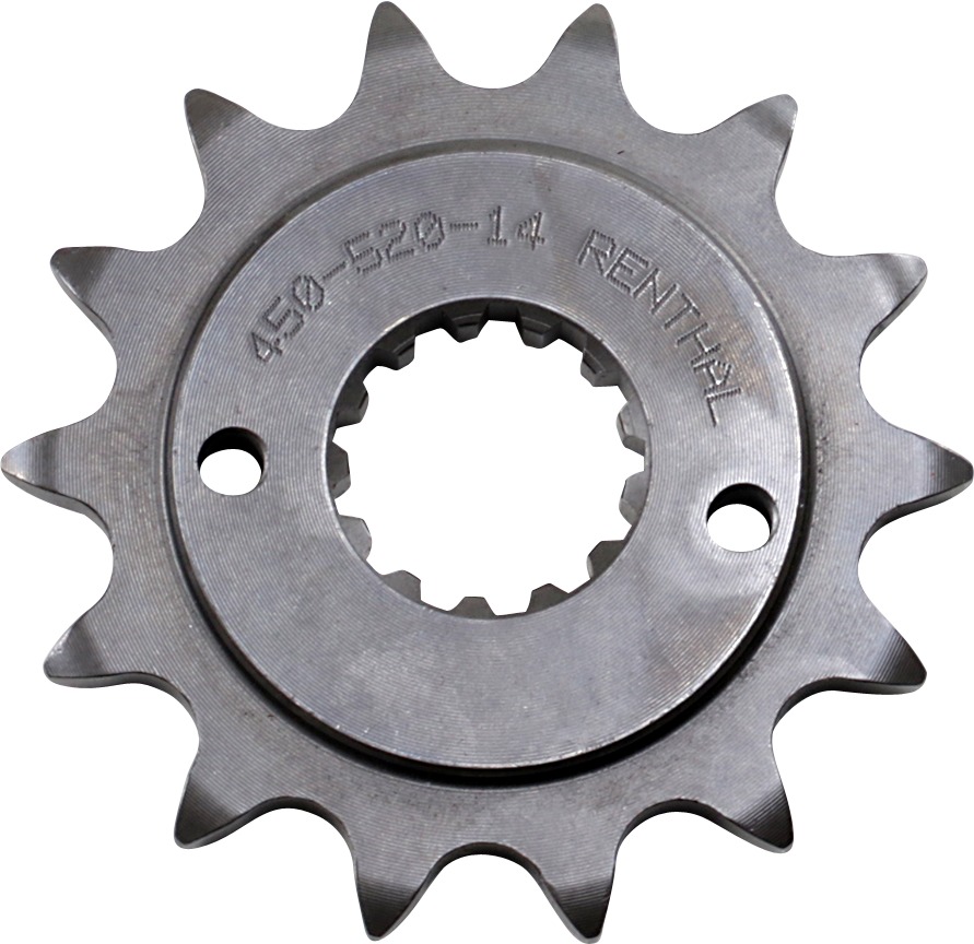 Renthal Front Sprocket Grooved 14T 520 Chain Fits 05-13 Honda TRX 400EX - Click Image to Close