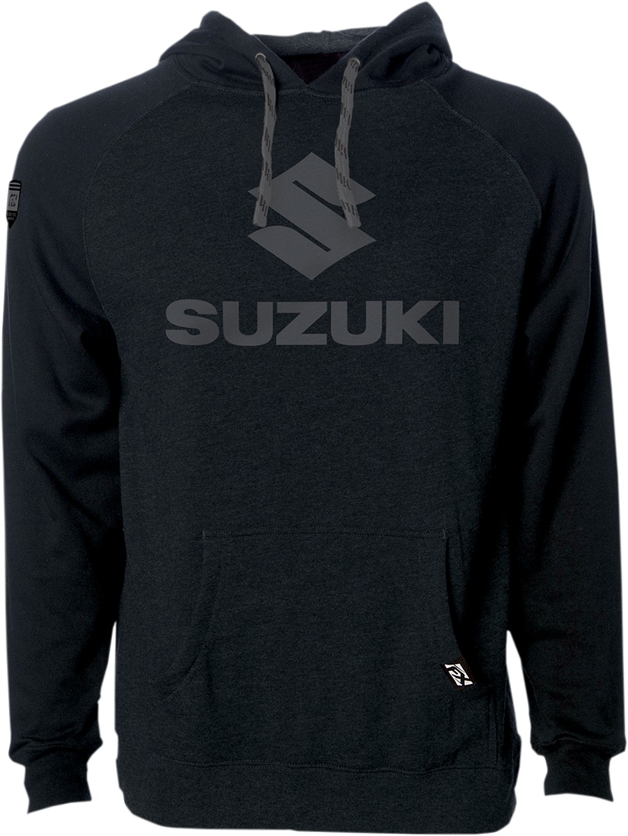 Men's Suzuki Shadow Hoody - Suz Shadow Hoody Blk Xl - Click Image to Close