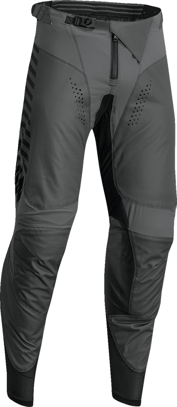 Thor Hallman Differ Slice Pants Charcoal Gray/Black Men's 32 - Racewear pants, charcoal gray/black, men's size 32 - Click Image to Close