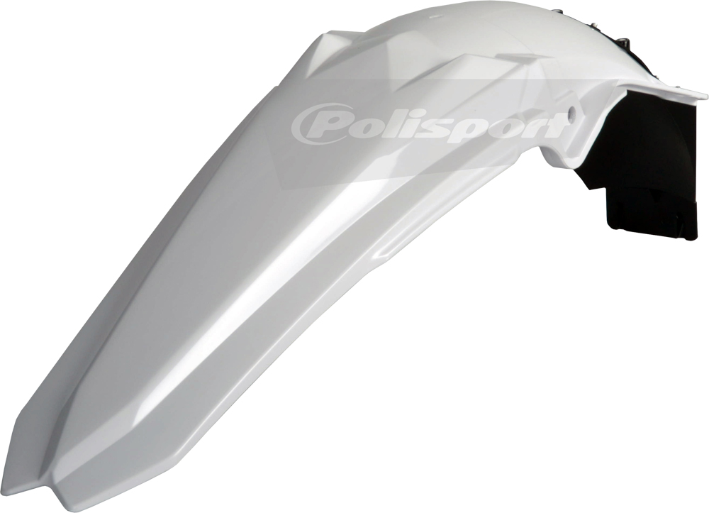 Rear Fender - White - For 10-13 Yamaha YZ450F - Click Image to Close
