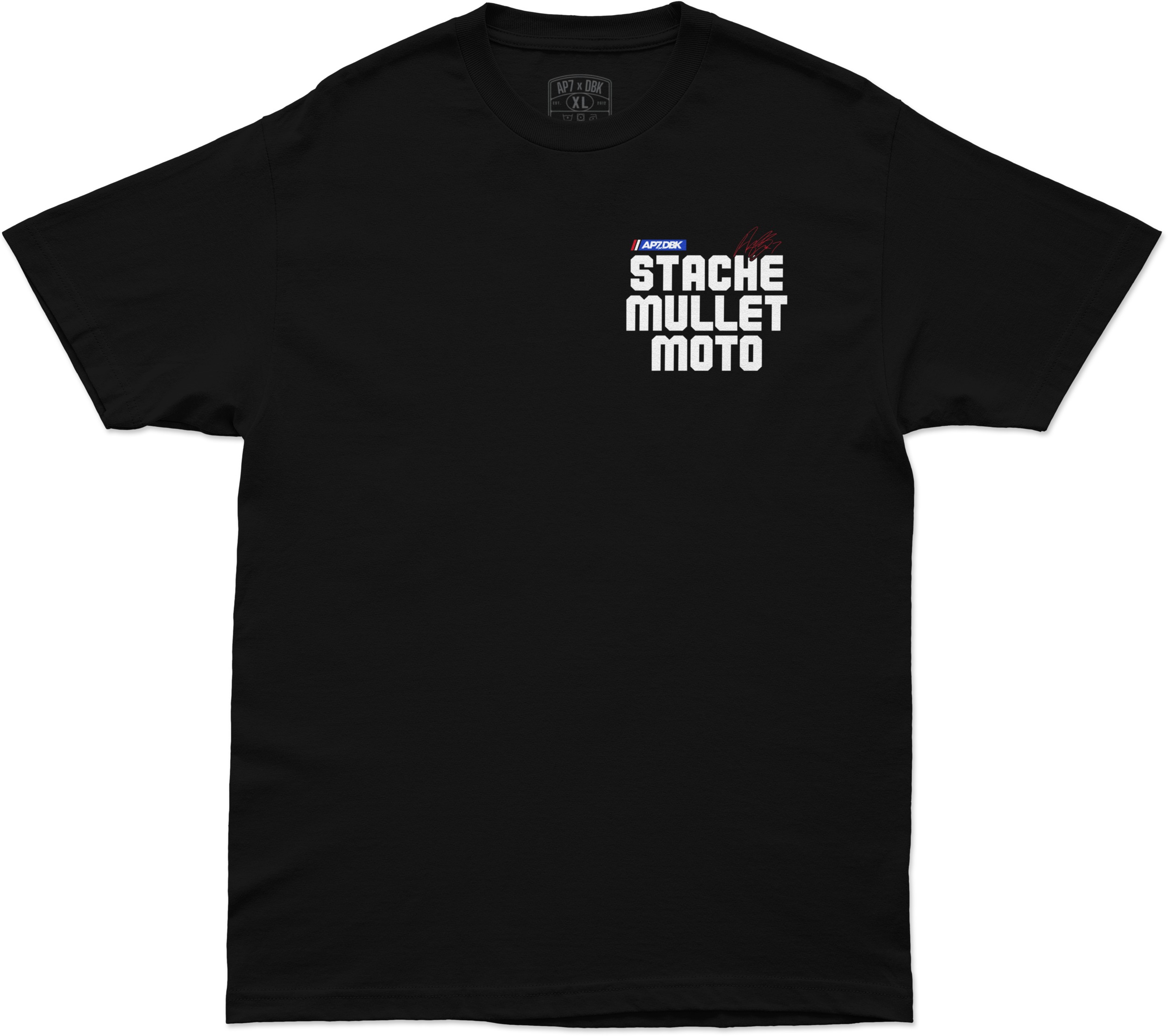 DBK Mullet Madness Tee Black 2X-Large - Short sleeve black 2X-Large tee by DBK - Click Image to Close