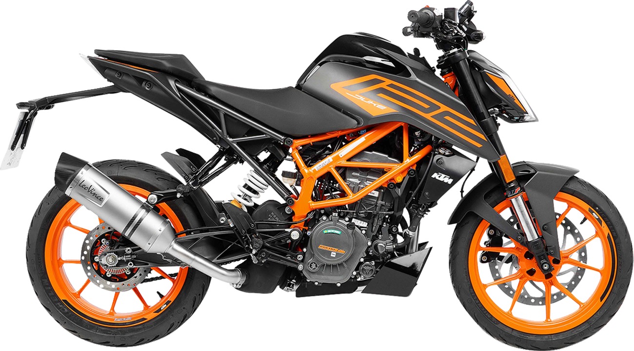 LeoVince LV One EVO Slip-On Muffler KTM 390/125 Duke - Slip-on muffler for KTM 390 Duke, 125 Duke - Click Image to Close
