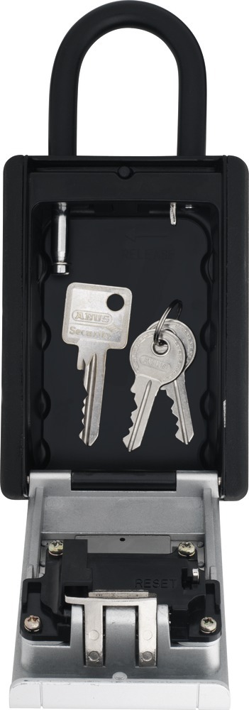 ABUS KeyGarage 797 Lock Silver Yellow - Holding lock box for up to 20 keys - Click Image to Close