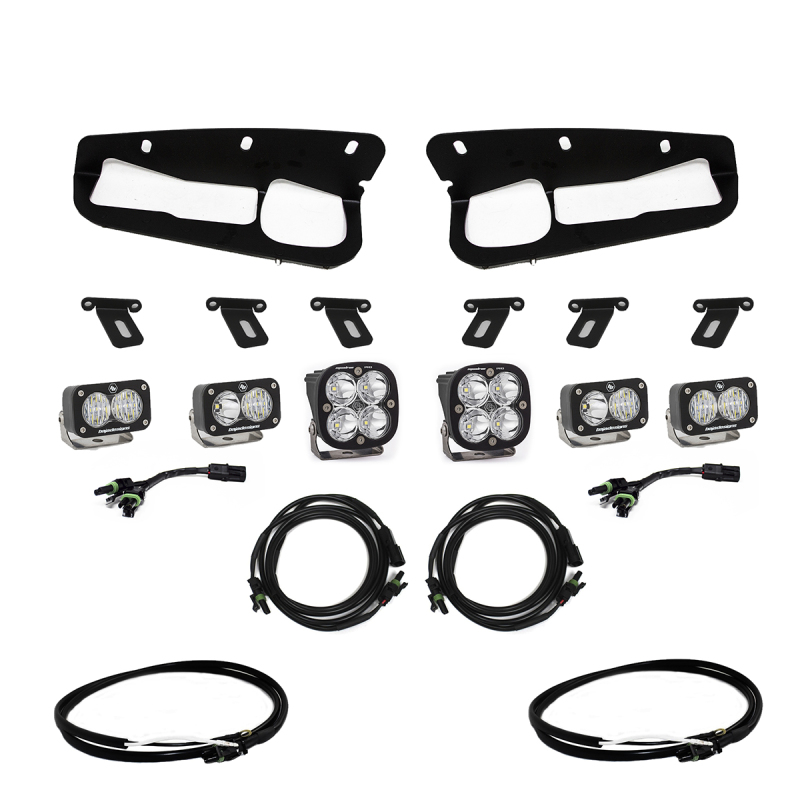 Baja Designs Fog Pocket Kit Pro w/Upfitter Fits 2021+ Ford Bronco - Click Image to Close