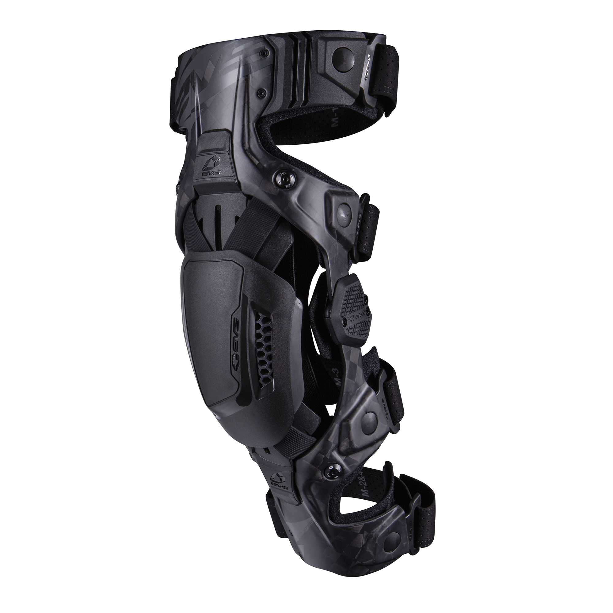 EVS Web Eclipse Knee Brace Black Pair Small - Protective knee brace pair, black, size small - Click Image to Close