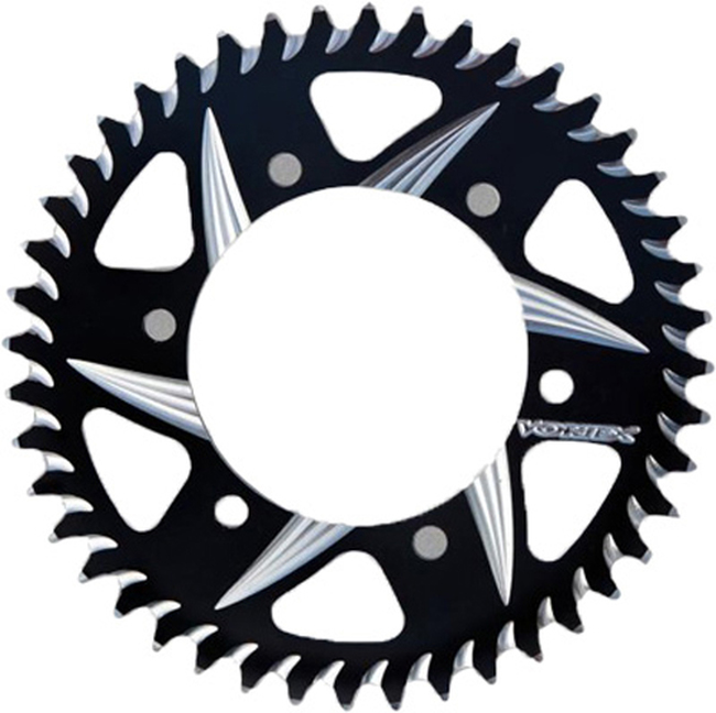CAT5 Rear Aluminum Sprocket Black 40T 525 - For 03-08 Ducati 749-999 - Click Image to Close