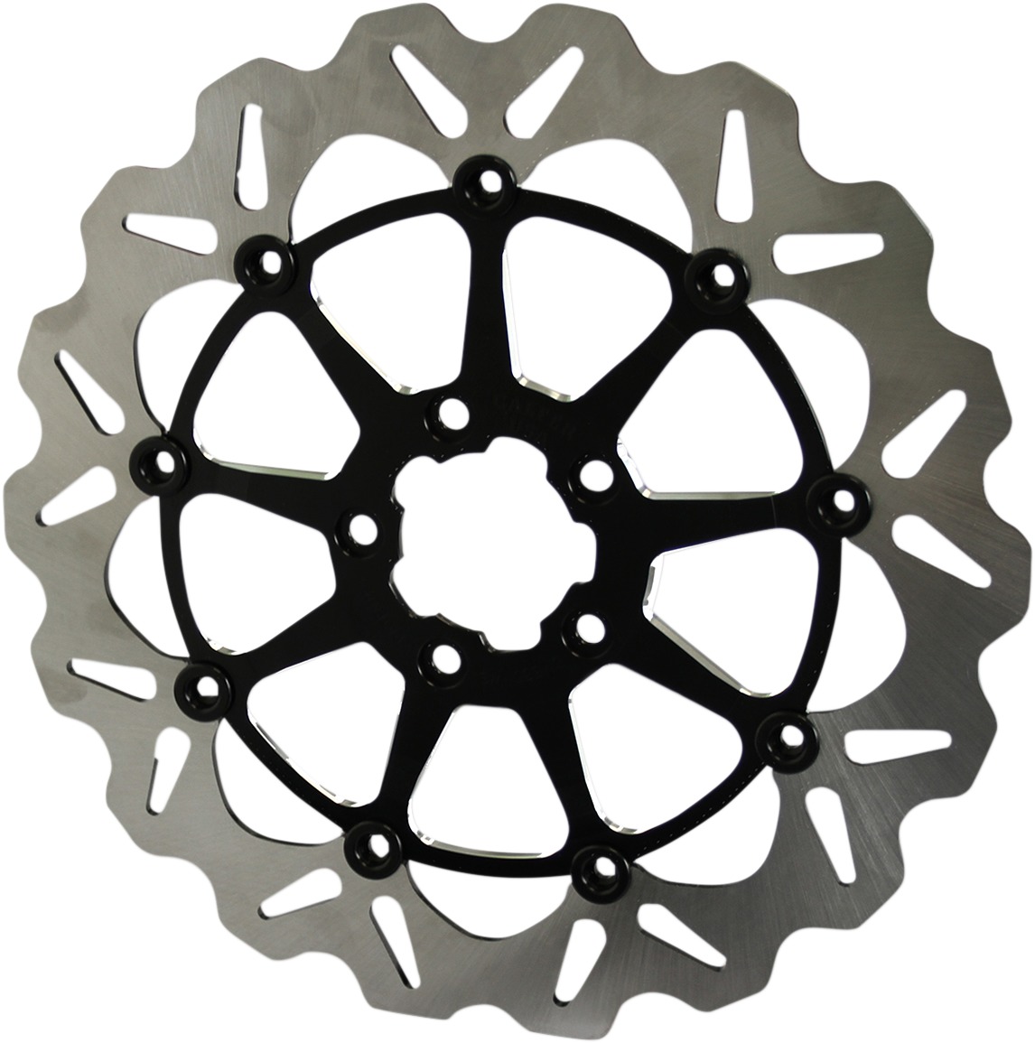 Wave Floating Contrast Cut Carrier Brake Rotor - Click Image to Close