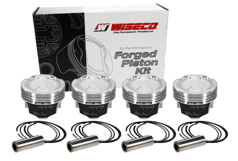 Wiseco Piston Kit -16cc 2.0L Fits Subaru FA20 Direct Injection - Click Image to Close