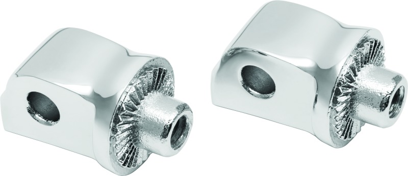 Kuryakyn Splined Passenger Peg Adapter Chrome - Click Image to Close