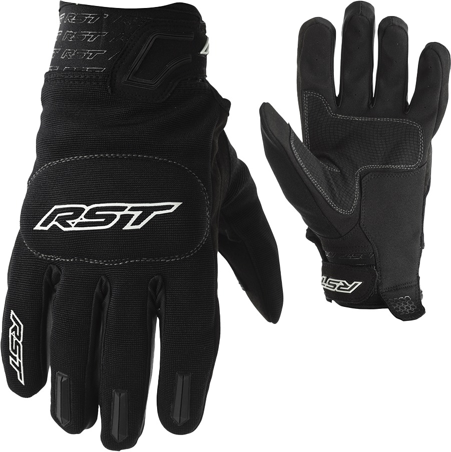 Rider Glove Black/White XL - Click Image to Close