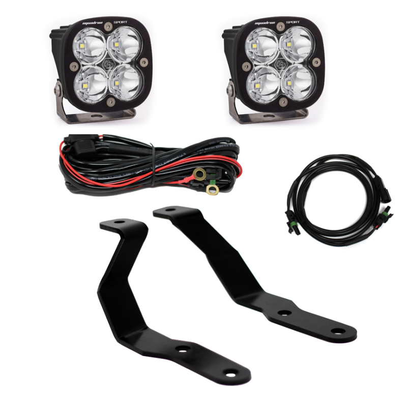 Baja Designs Squadron Sport A-Pillar Kit Fits 2019+ Ford Ranger - Click Image to Close