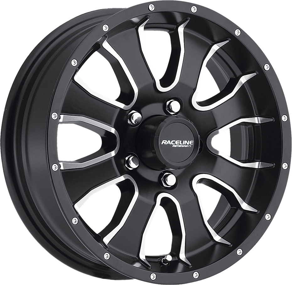 AWC Mamba Aluminum Trailer Wheel 13x4.5 in - 13x4.5 in aluminum trailer wheel, universal fit - Click Image to Close