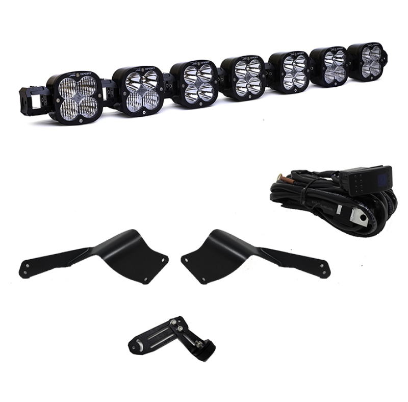 Baja Designs Can-Am X3 XL Linkable Roof Bar Kit - XL Linkable roof bar kit for Can-Am X3 - Click Image to Close