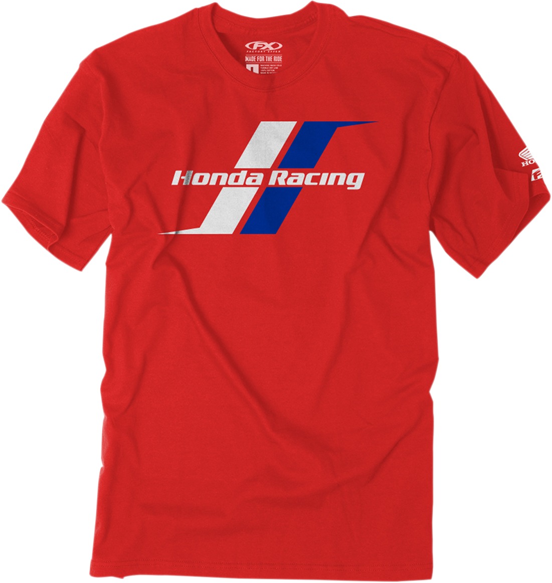 Factory Effex Men's Honda Stripes Tee Red XL - Click Image to Close