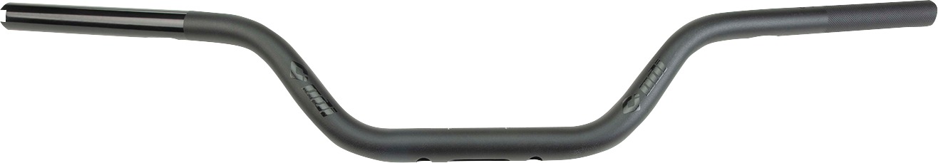 ODI V-Twin Moto Handlebar 1-1/8in to 1in Controls Matte Black - High-strength black handlebar, 1-1/8in to 1in controls - Click Image to Close