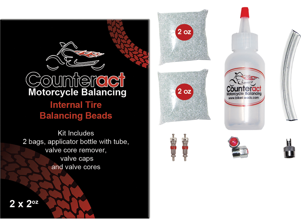 ATV DIY Balancing Bead Kit - 4 x 2 Oz. Bags w/ Installation Tools - Click Image to Close