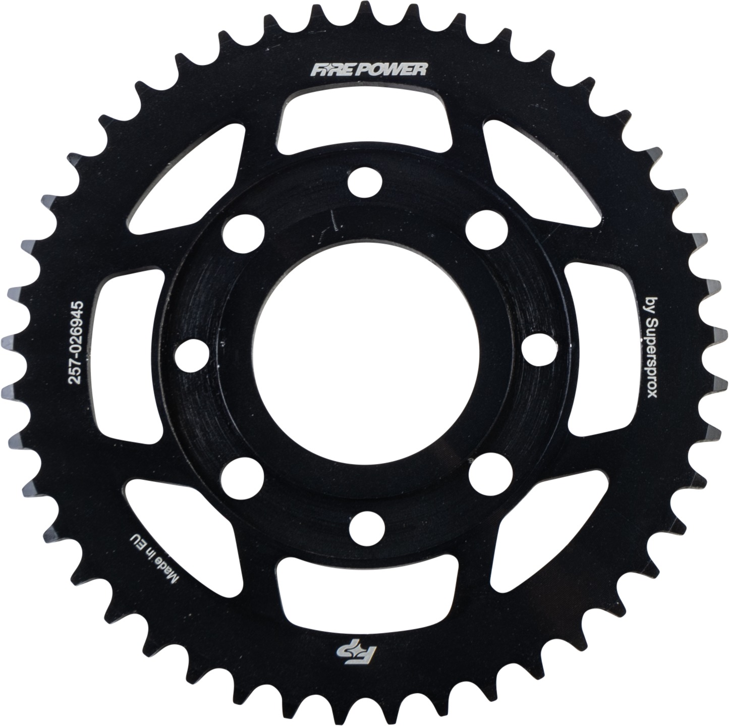 Fire Power Rear Steel Sprocket 45T Black For Honda XL125 XL185 XR185 - 45 tooth rear steel sprocket For Honda XL125 XL185 XR185 - Click Image to Close