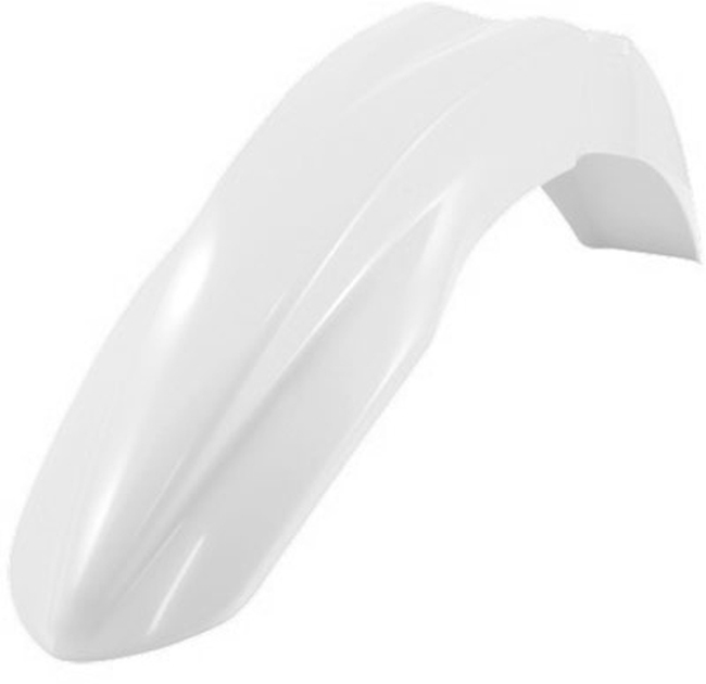Front Fender - White - For 09-12 Kawasaki KX250F KX450F - Click Image to Close