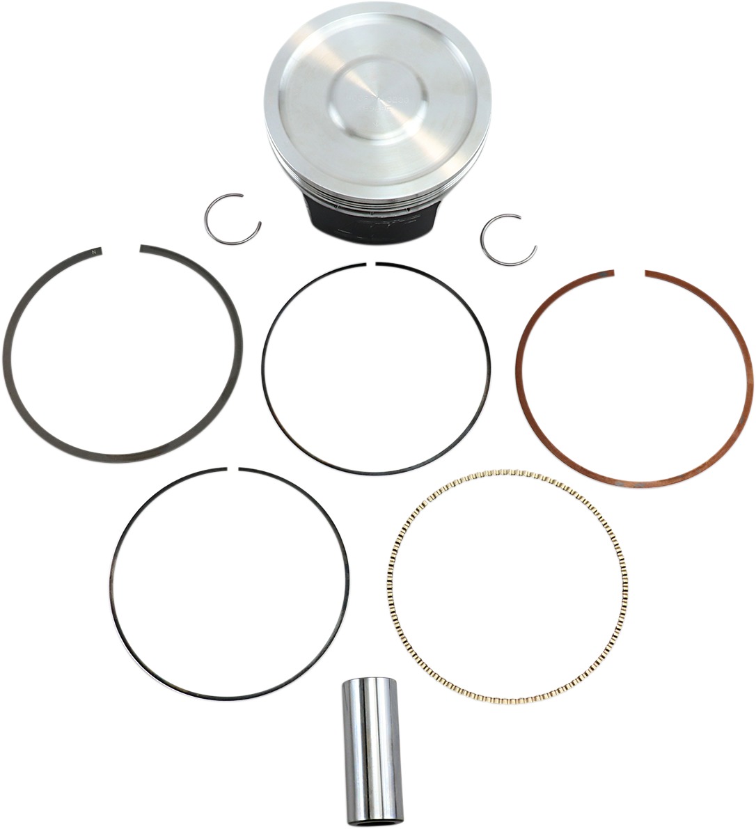 Wiseco 102mm Piston Kit 11.5:1 CR Fits 08-17 Arctic Cat Prowler 700 - Click Image to Close