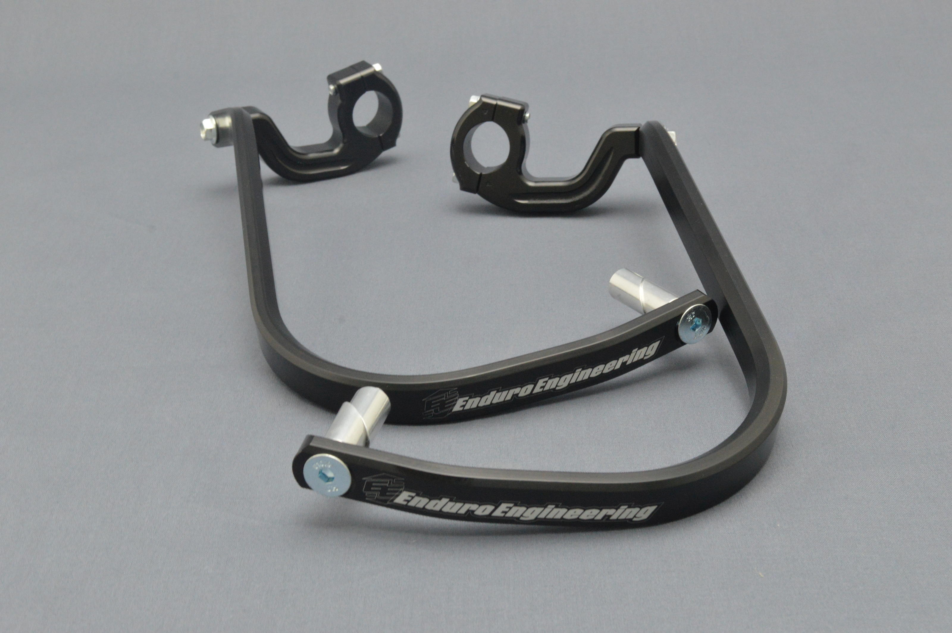 Enduro Engineering EVO2 Debris Deflector Kit Black For Renthal Fat Bar - Black handguard kit for Renthal Fat Bar - Click Image to Close