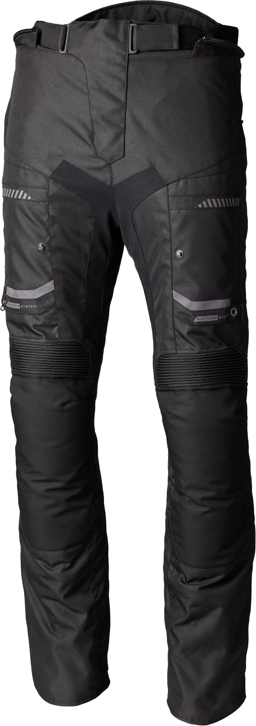 RST Maverick EVO CE Short Leg Jean Pants Black/Black 2XL US 38 - Textile adventure pants, short leg, size 2XL/US 38 - Click Image to Close
