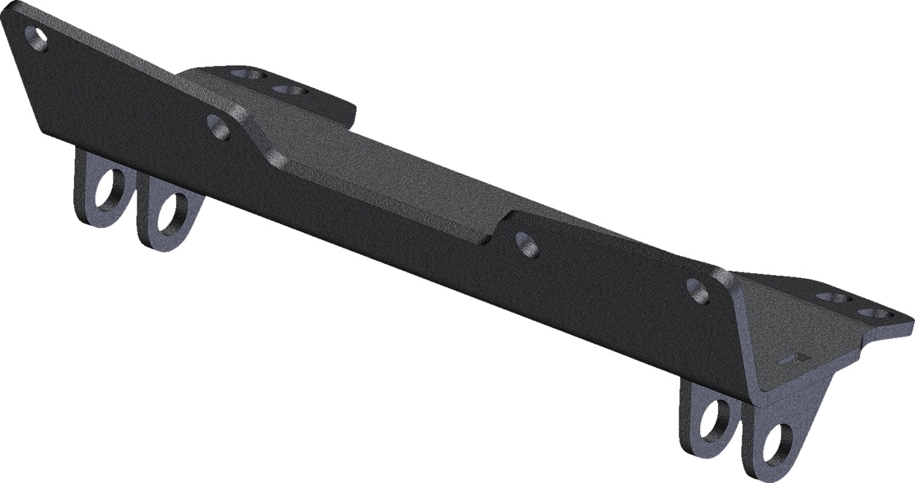 KFI UTV Plow Mount For Polaris Ranger 1000/XP/Crew/Kinetic - Plow mount kit for Polaris Ranger 1000/XP/Kinetic UTV - Click Image to Close
