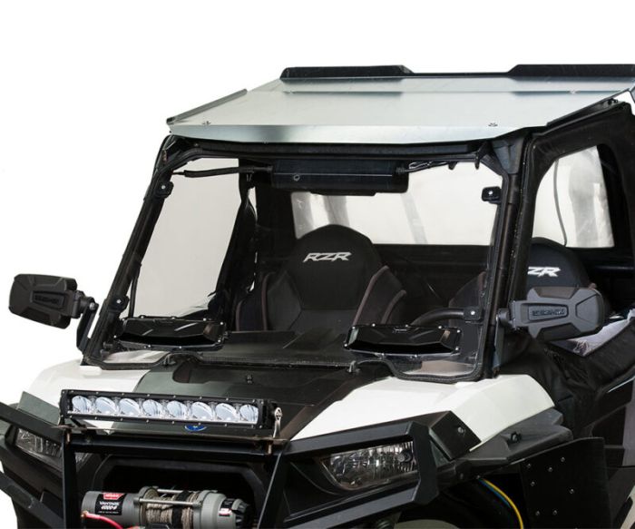 Seizmik Versa-Vent Windshield Clear Scratch-Resistant Polycarbonate - Click Image to Close