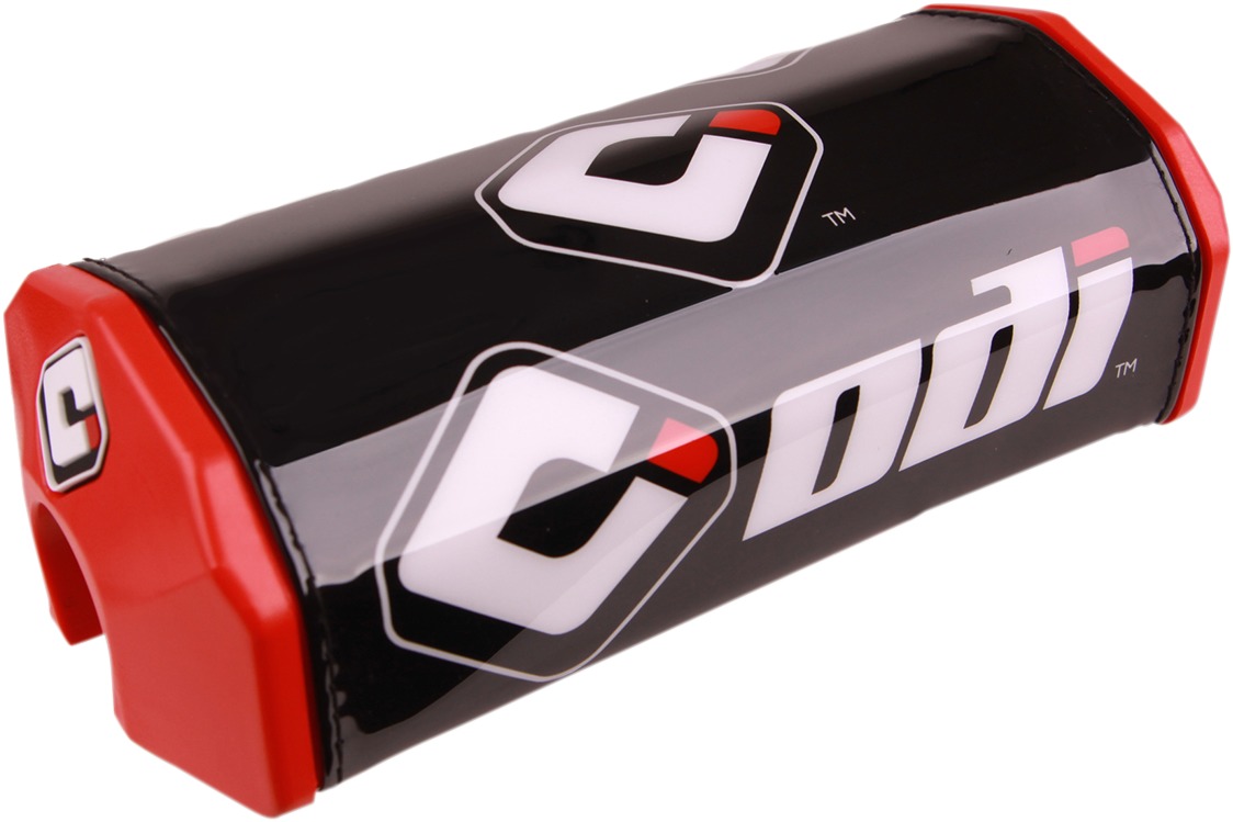 ODI Taper Oversized Handlebar Pad Red - High density foam pad for 7/8 in. bars, Red - Click Image to Close