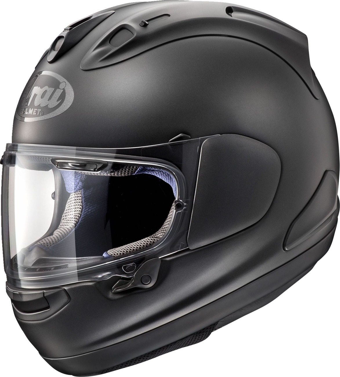 Arai Corsair-X Solid Helmet Black Frost - Large - Premium full-face helmet with advanced ventilation - Click Image to Close