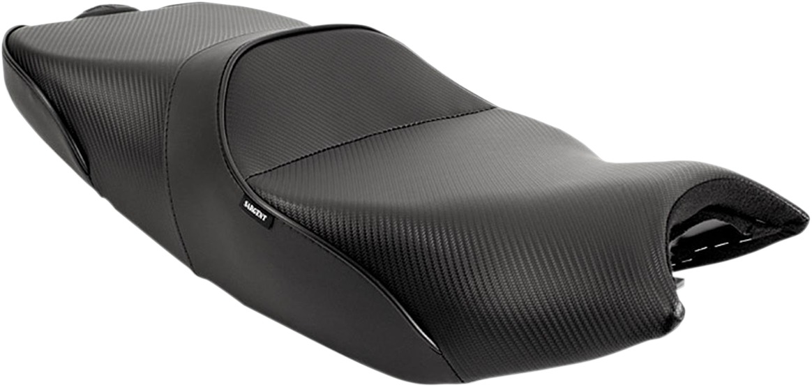 Sargent World Sport CarbonFX Solo Low Seat Black Fits Bandit - Click Image to Close