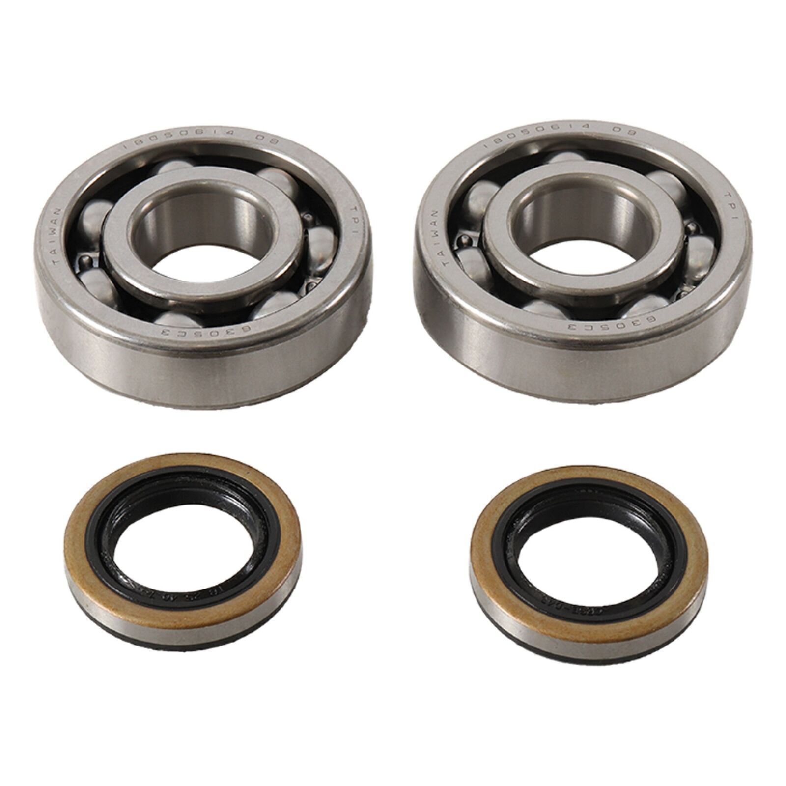 Hot Rods Main Bearing & Seal Kit Fits 1980-1981 Kawasaki KX125 - Click Image to Close