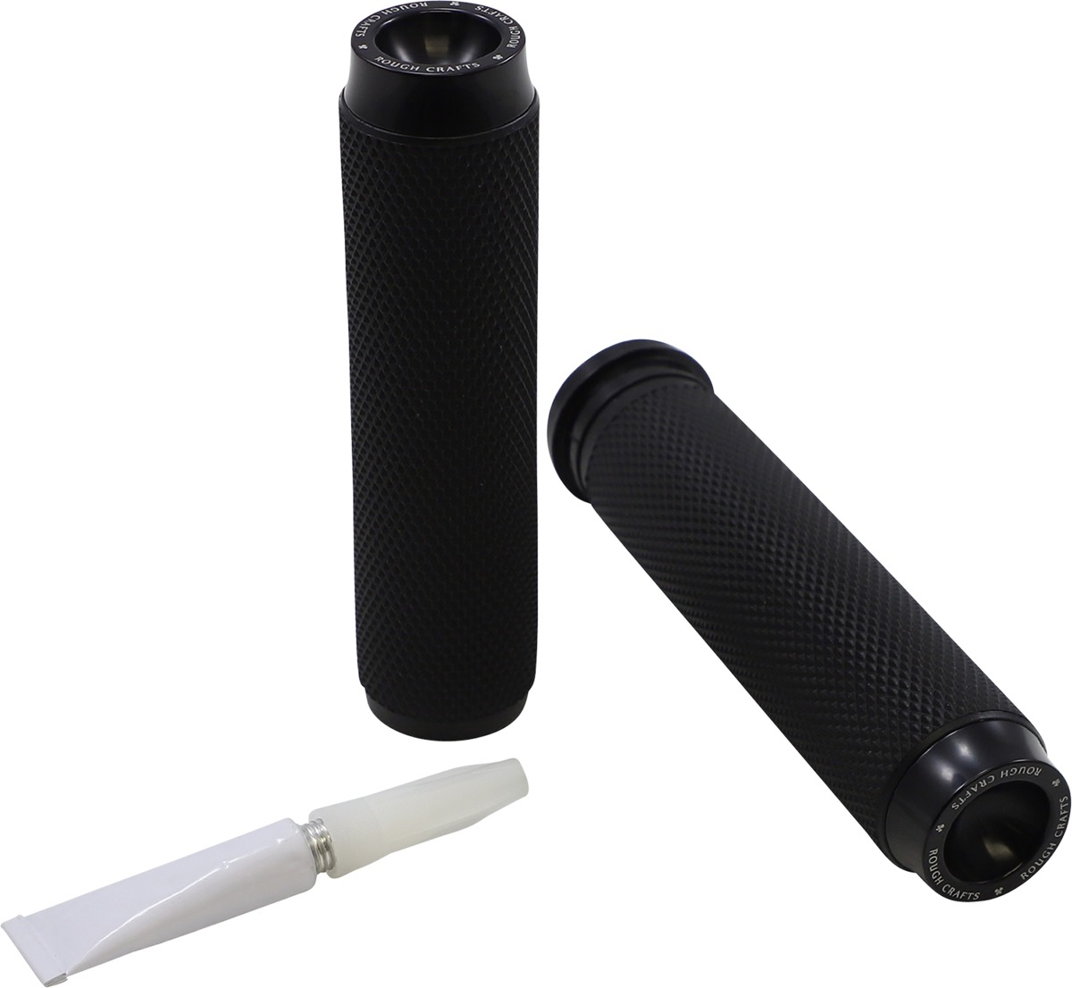 Rough Crafts Black Throttle-by-Wire Grips - Click Image to Close
