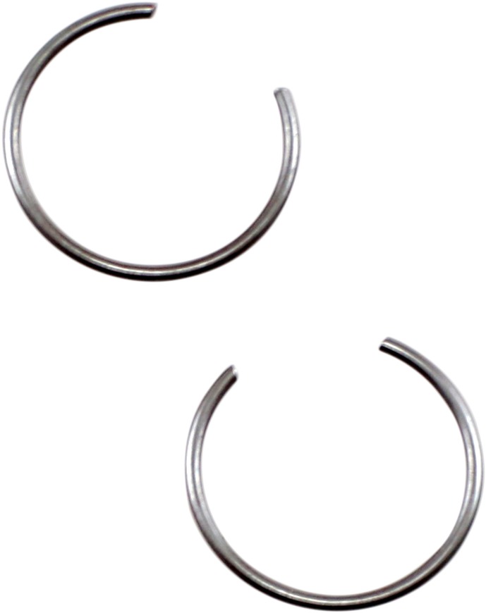 Wiseco 18mm Round Wire Pin Locks Retaining Clip Pair CW18 - Click Image to Close