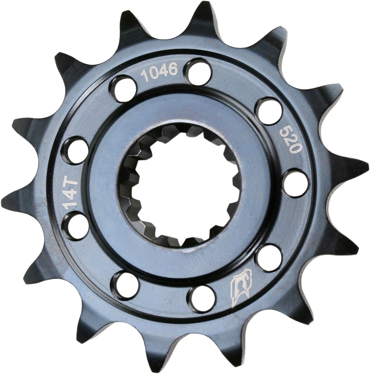 Driven 520 Steel Front Sprocket 14T Black - Click Image to Close