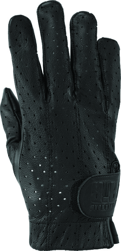Kuryakyn Tucson Perforated Gloves Black - 2XL - Men's perforated leather gloves, Black, 2XL - Click Image to Close