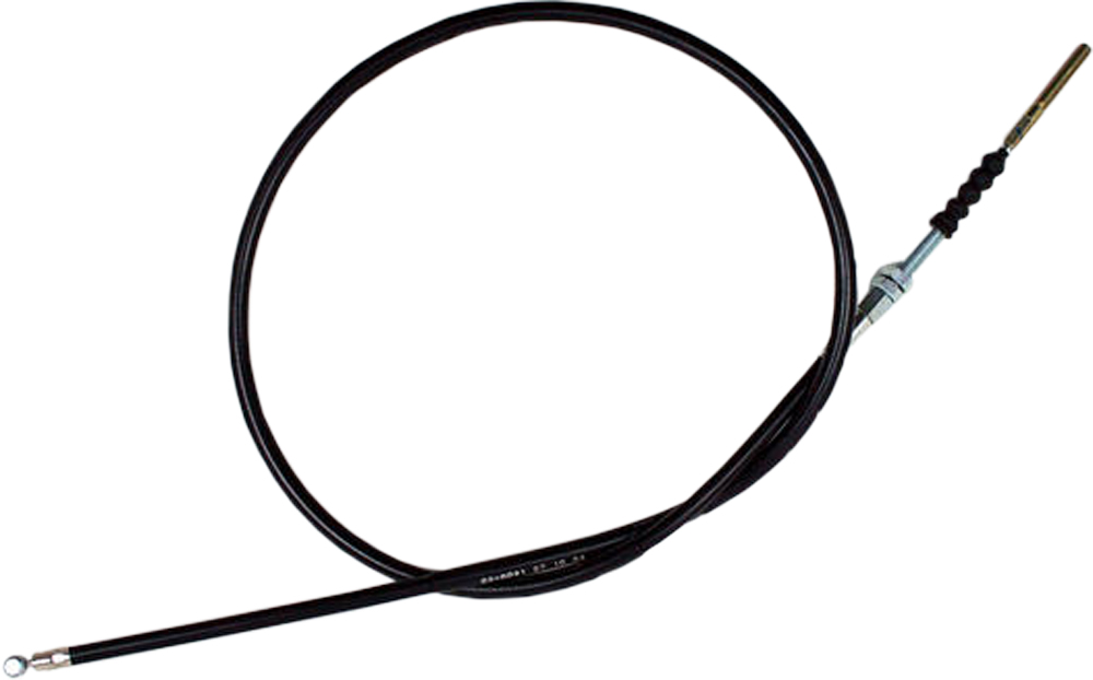 Motion Pro Rear Hand Brake Cable Black Vinyl - Click Image to Close