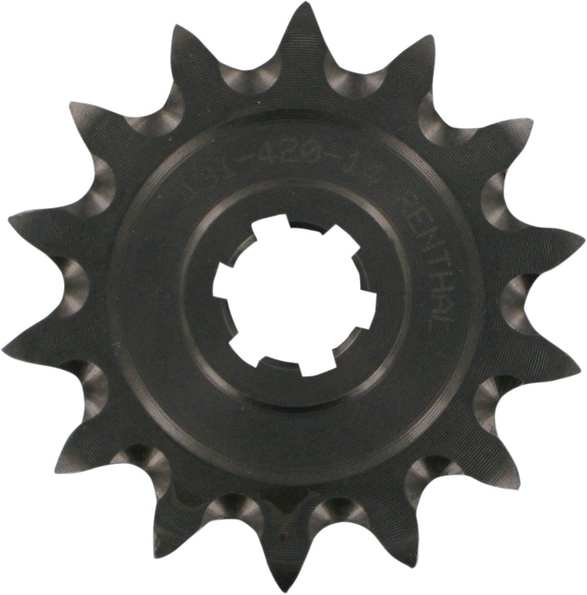 Renthal 14T Grooved Front Sprocket Natural Fits KLX110/DR-Z110 - Click Image to Close
