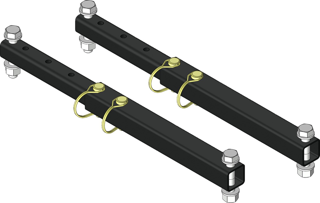 KFI Pro-V Manual Angling Kit Black For KFI Pro-V Plow System - Manual angling kit for KFI Pro-V Plow System - Click Image to Close