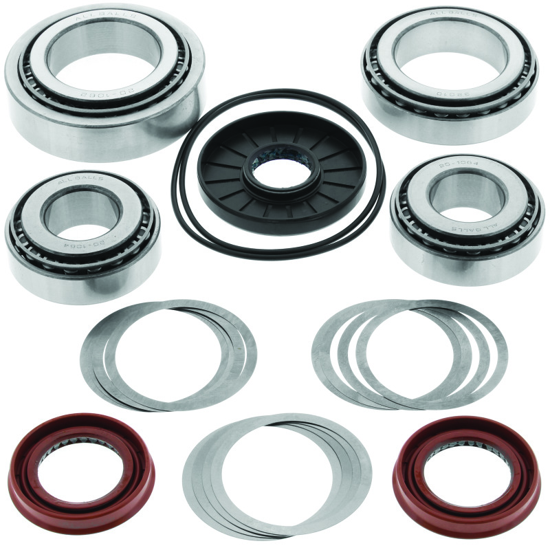 QuadBoss Rear Diff Bearing & Seal Kit For 11-14 RZR 4 800 - Fits 2011-2014 Polaris RZR 4 800 rear differential - Click Image to Close