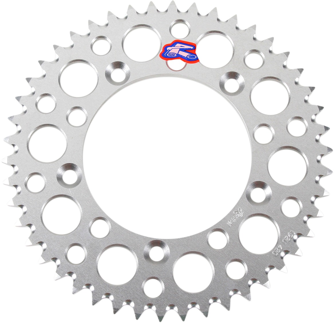Renthal Ultralight 48T Rear Sprocket Silver 420 For 11-23 KTM 65 SX - Click Image to Close