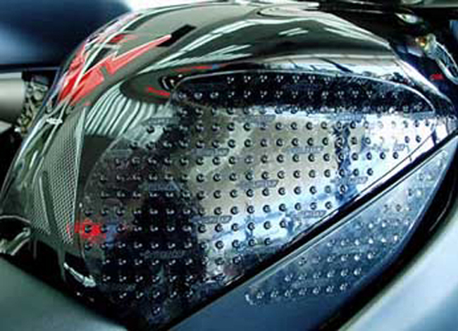 Stompgrip Tank Pad Kit Volcano Black Fits YZF R6 2006-2008 - Click Image to Close