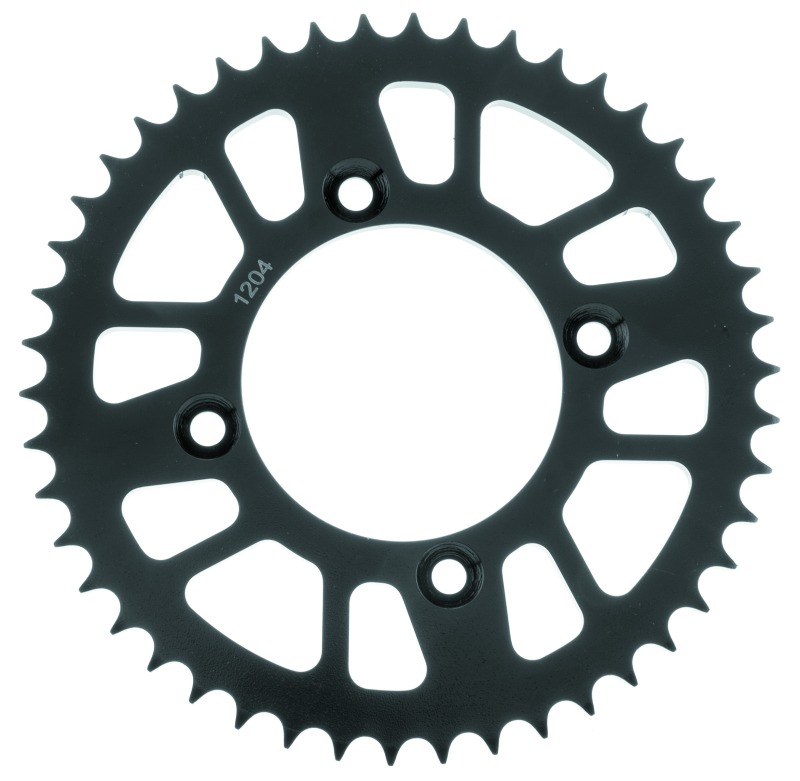 BikeMaster Rear Steel Sprocket 428 46T Black For Honda - Rear 428 46T Sprocket Black For Honda - Click Image to Close