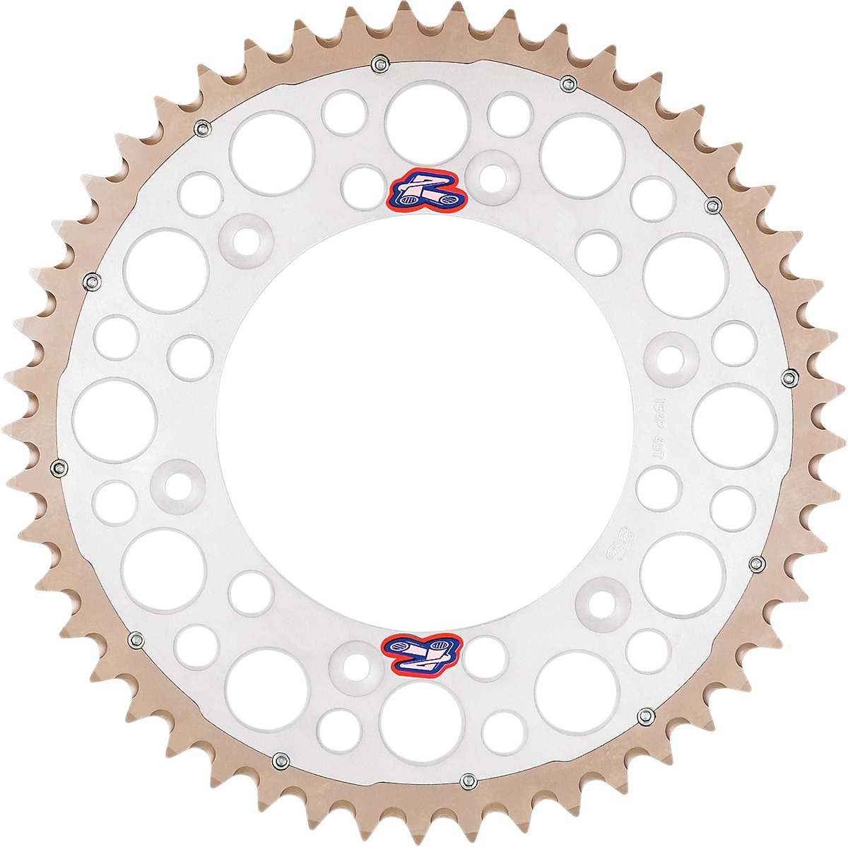 Aluminum Rear Sprocket Twinring 51T - For 98-16 Yamaha WR YZ 83-02 Honda XR - Click Image to Close