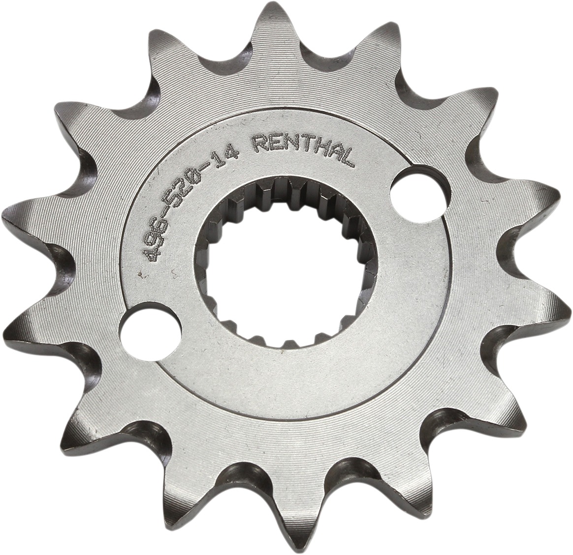 Renthal Front Sprocket 14T Grooved Natural Fits 13-22 Suzuki RM-Z 450 - Click Image to Close