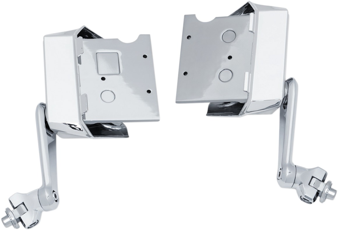 Omni Cruise Mounts Chrome Without Pegs by Kuryakyn - Click Image to Close